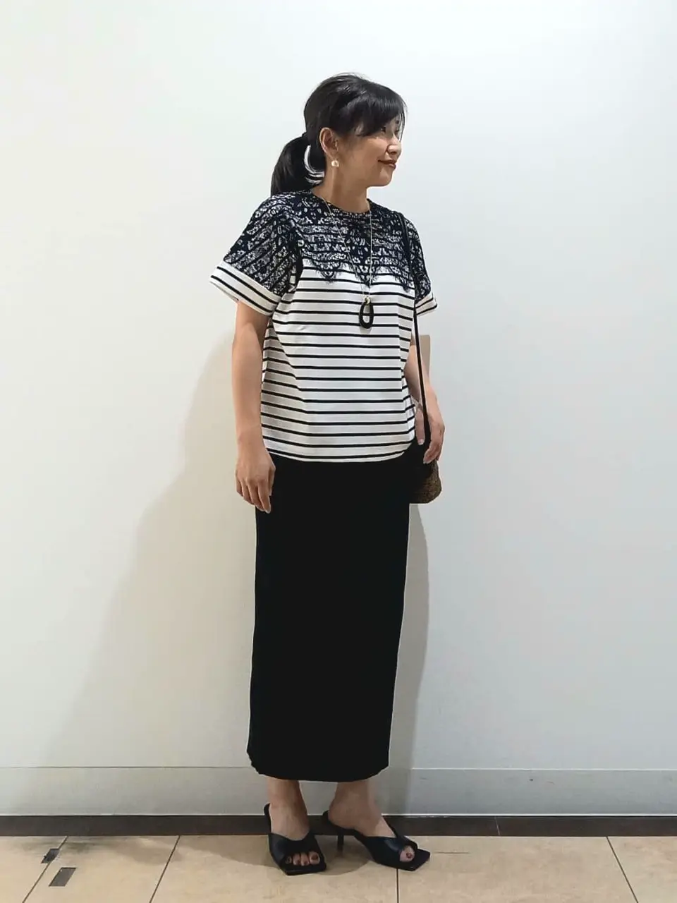 自由区 中川 コーディネート画像