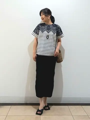 自由区 中川 コーディネート画像