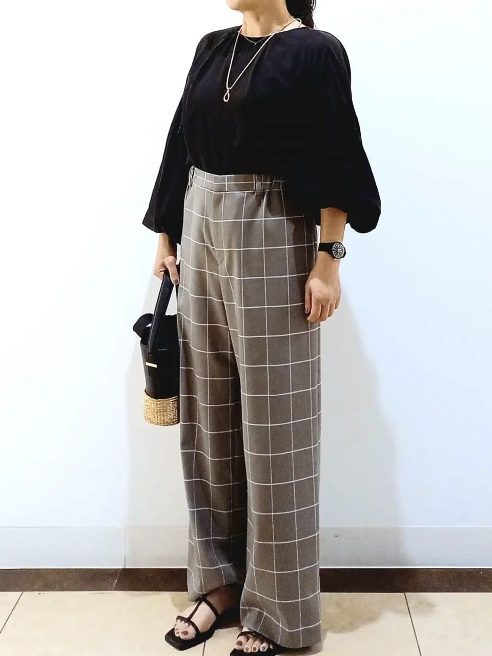 自由区 中川 コーディネート画像