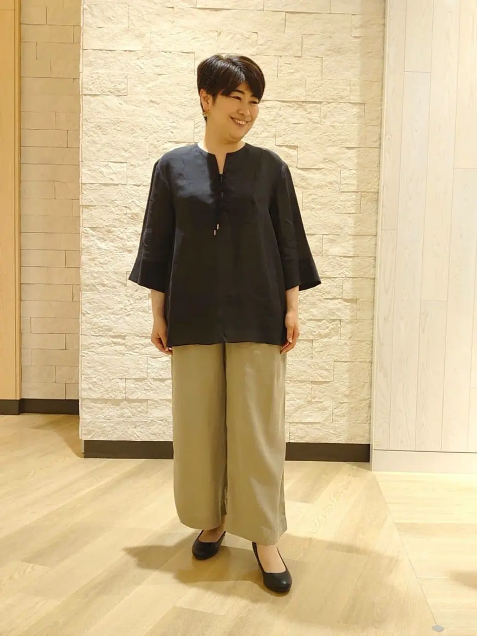 自由区 田中 コーディネート画像