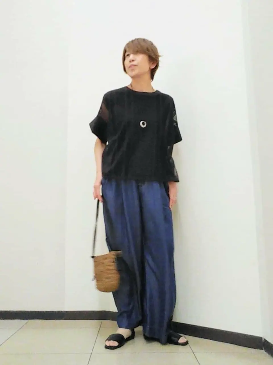 自由区 浅野 コーディネート画像