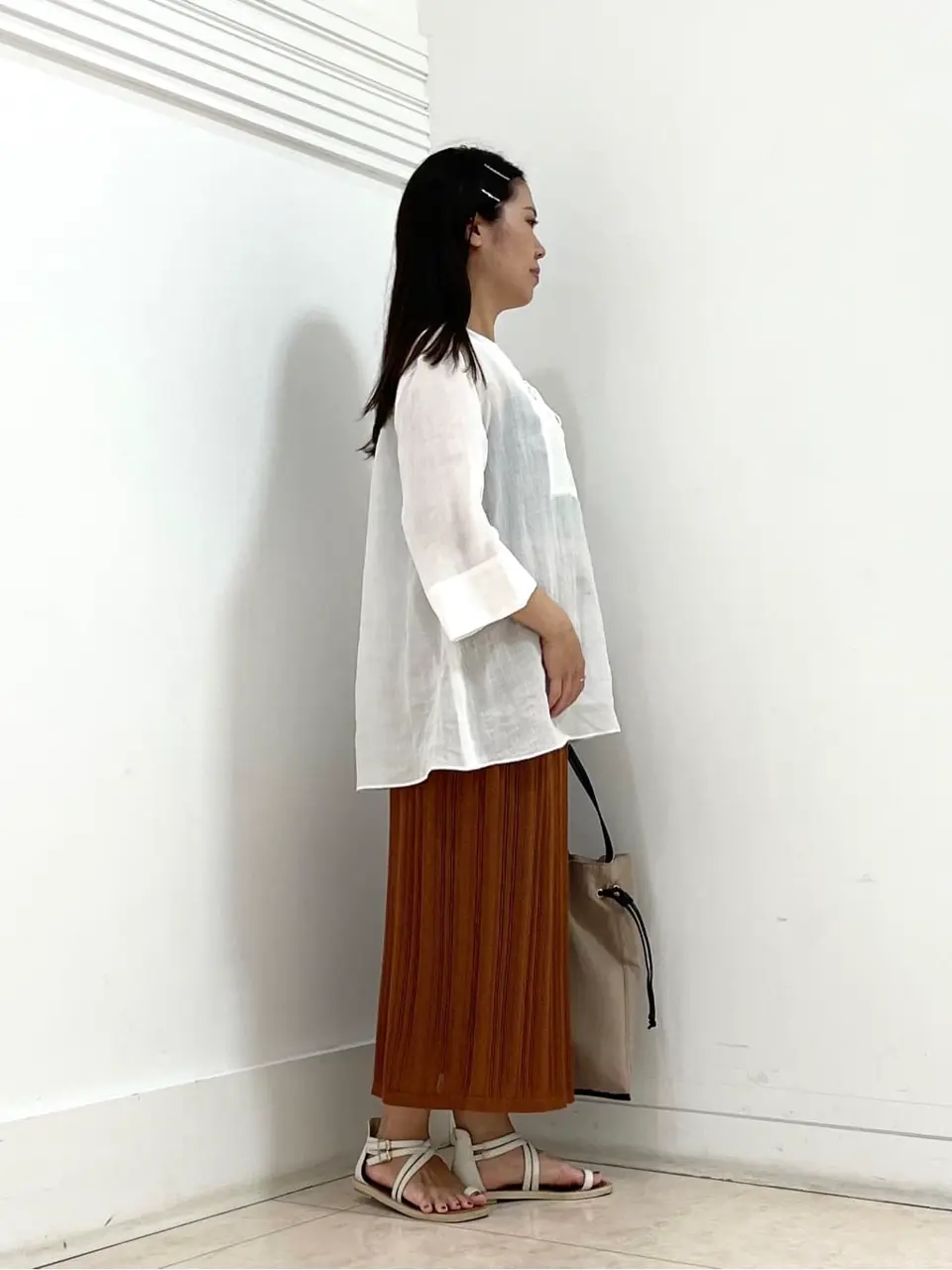 自由区 misato コーディネート画像