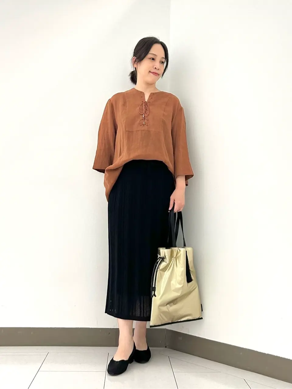 自由区 南 コーディネート画像