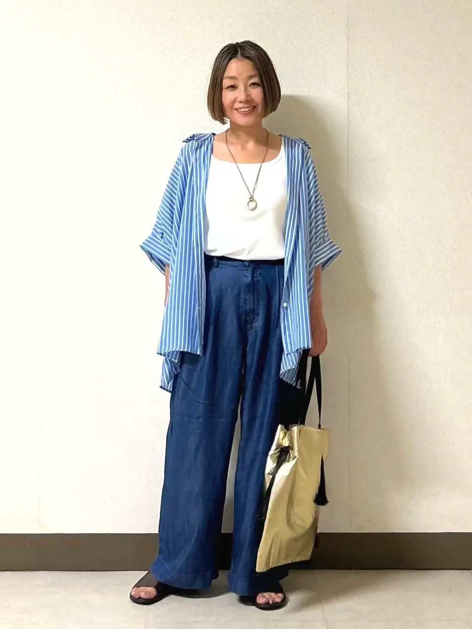 自由区 坂本 コーディネート画像