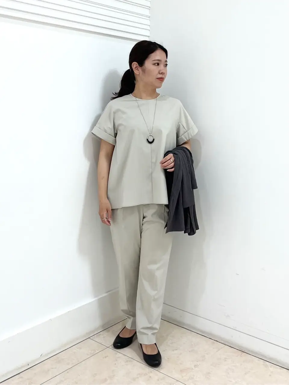 自由区 misato コーディネート画像