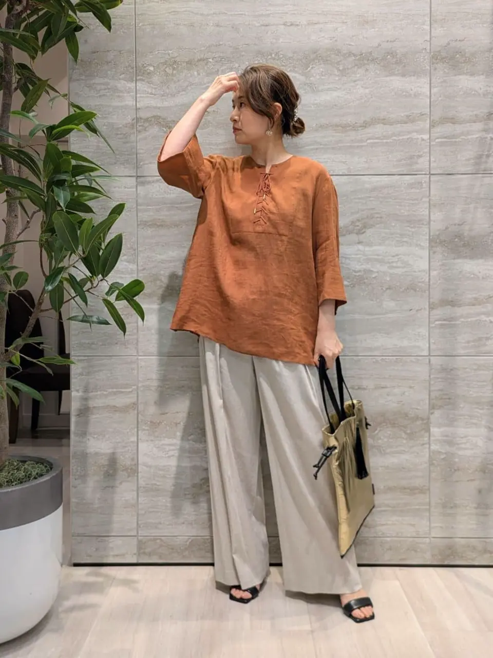 自由区 Nakai コーディネート画像