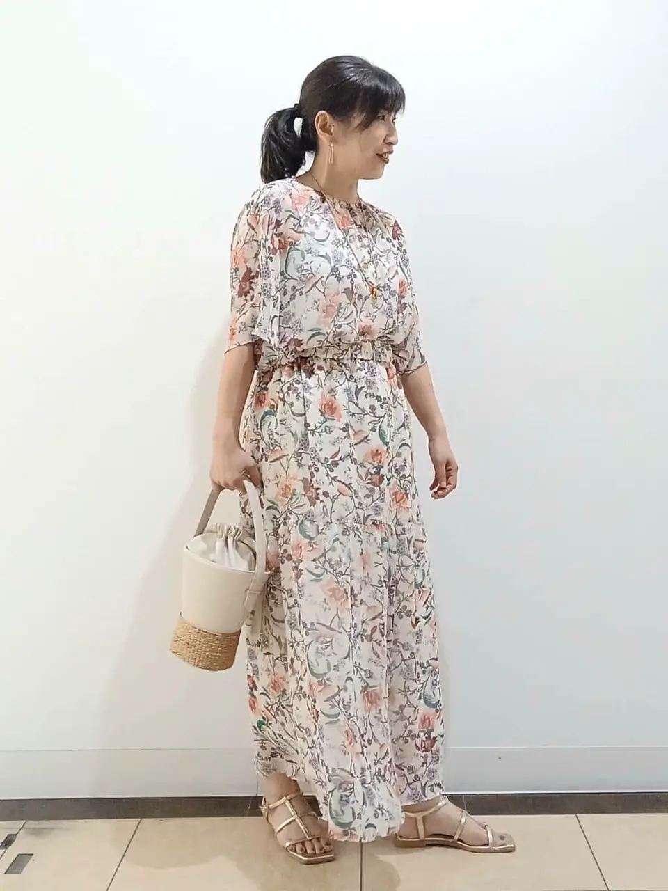 自由区 中川 コーディネート画像