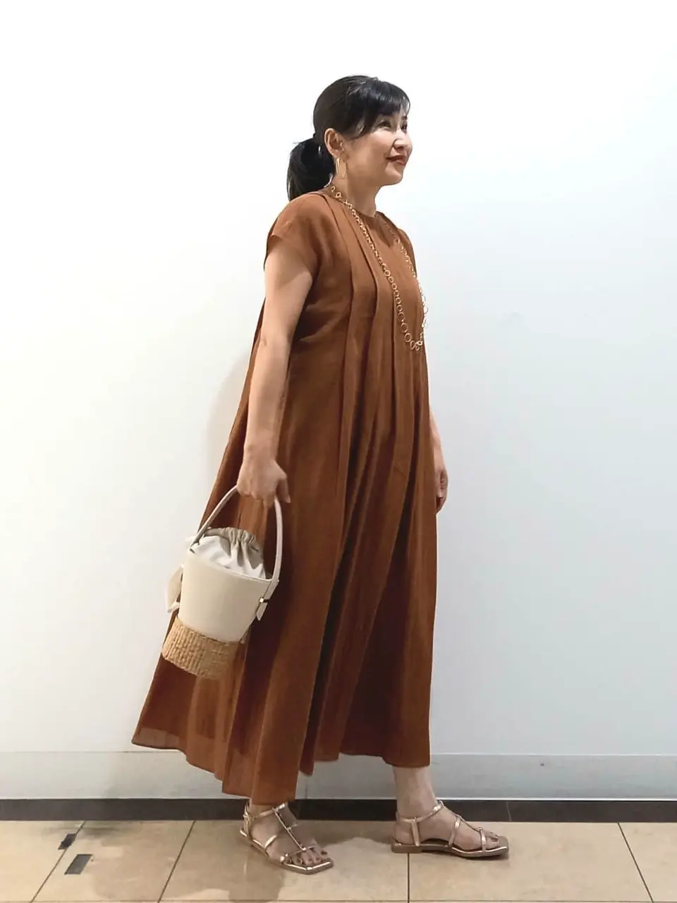 自由区 中川 コーディネート画像