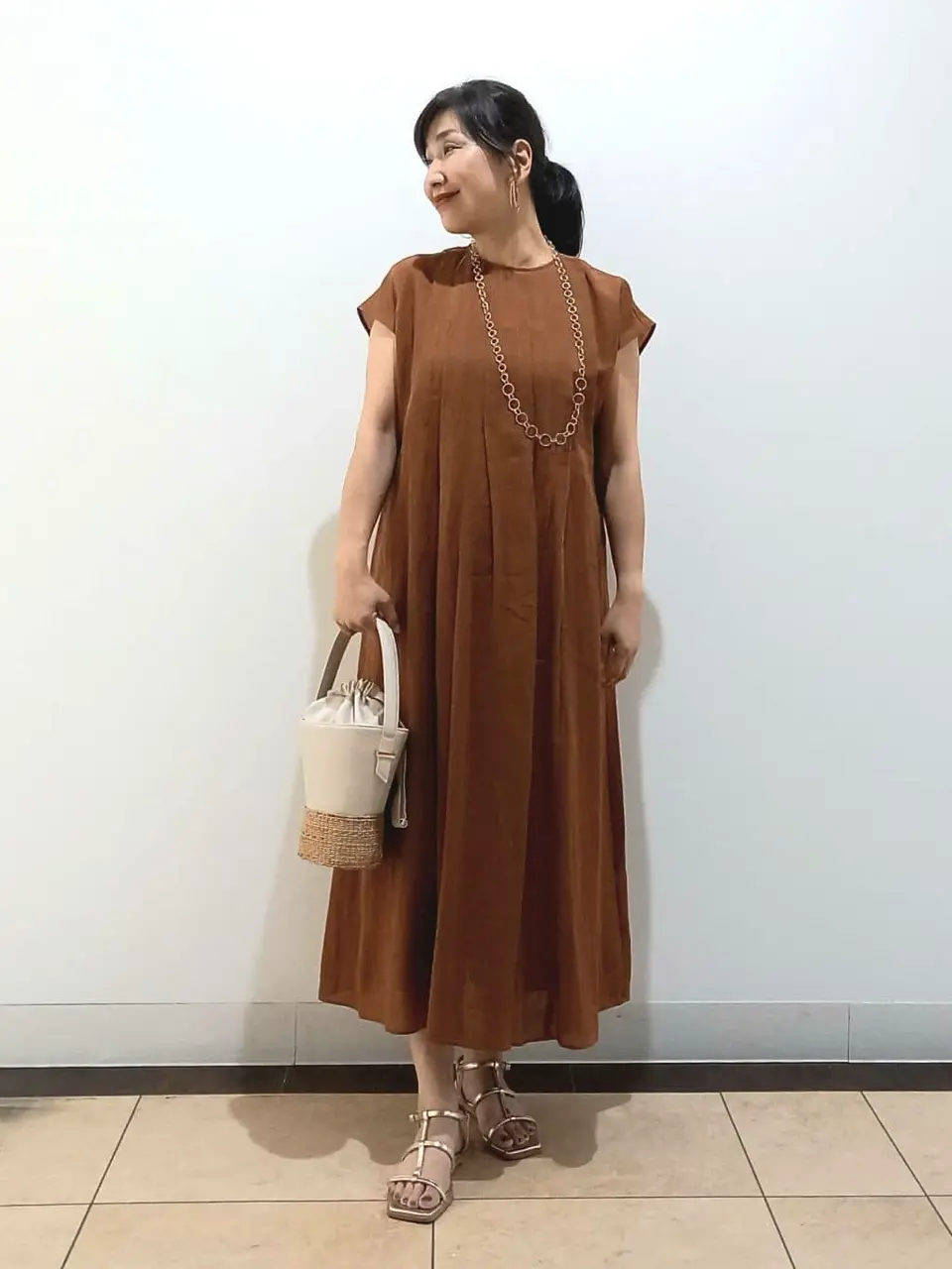 自由区 中川 コーディネート画像