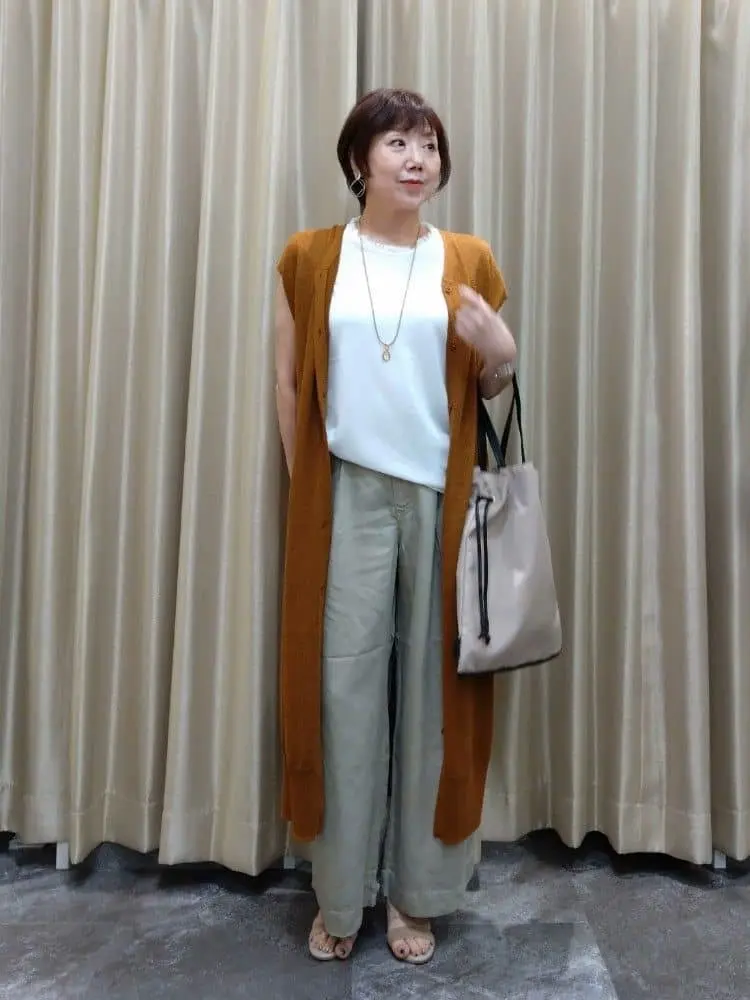 自由区 鶴田 コーディネート画像