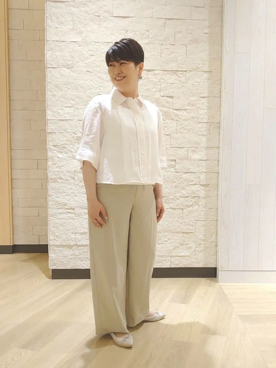 自由区 田中 コーディネート画像