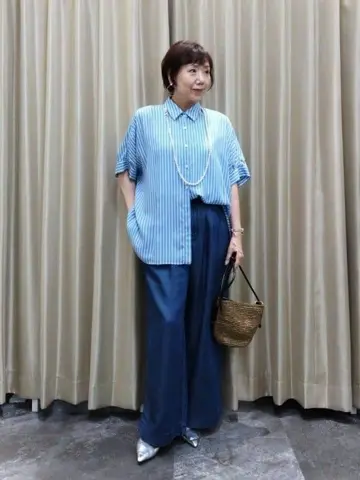 自由区 鶴田 コーディネート画像