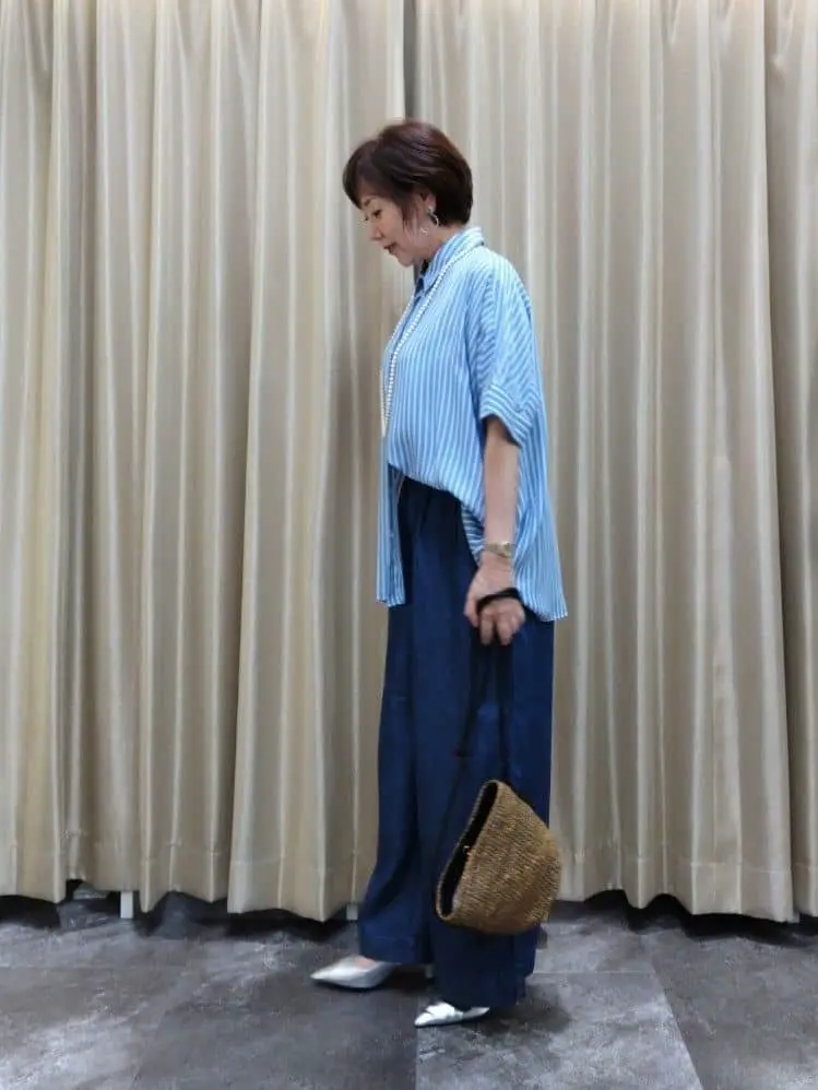 自由区 鶴田 コーディネート画像