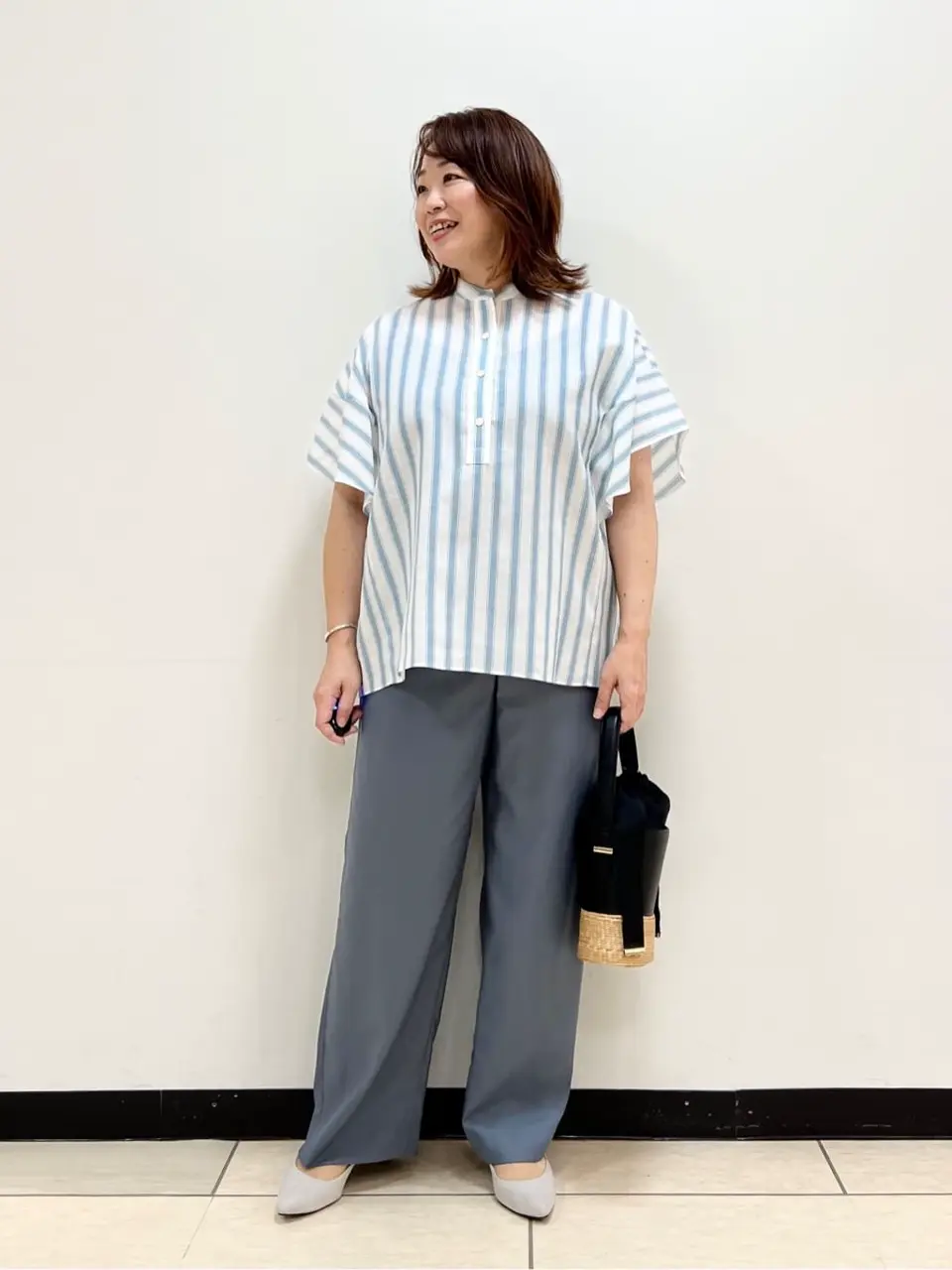 自由区 伊藤 コーディネート画像