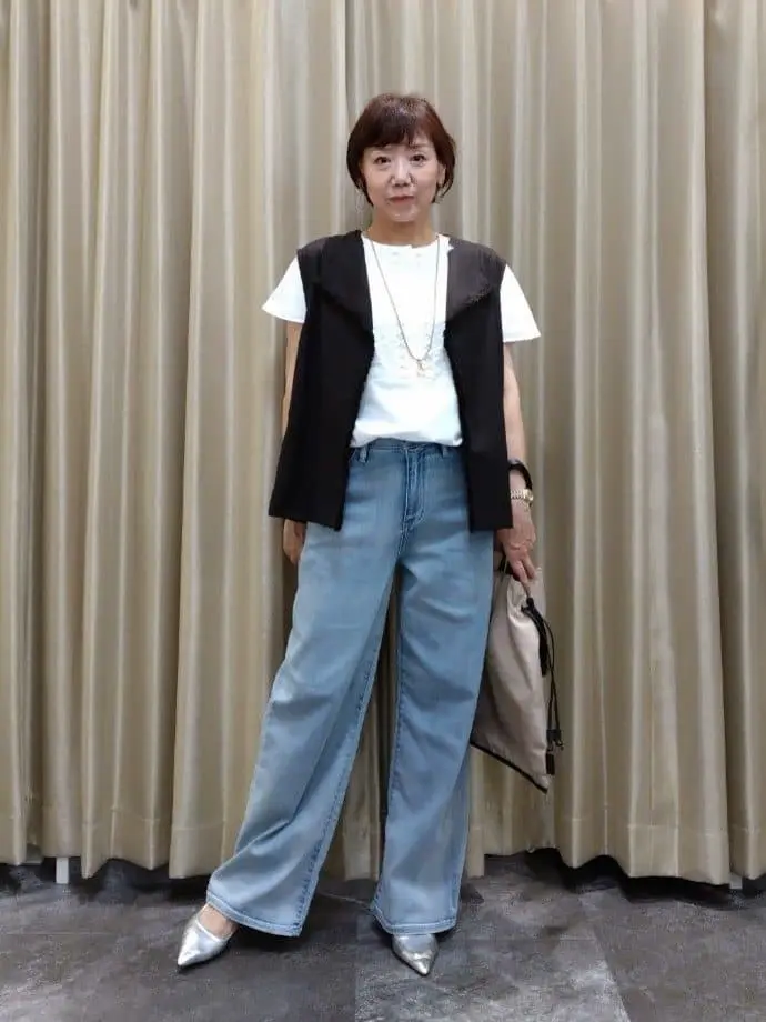 自由区 鶴田 コーディネート画像