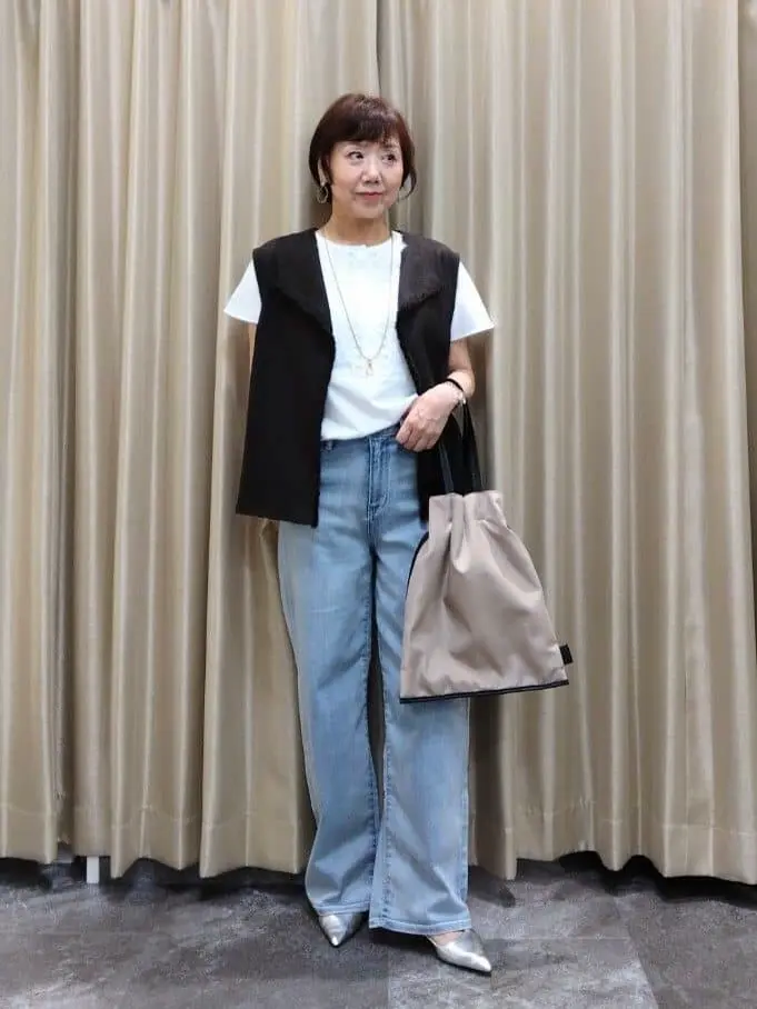 自由区 鶴田 コーディネート画像