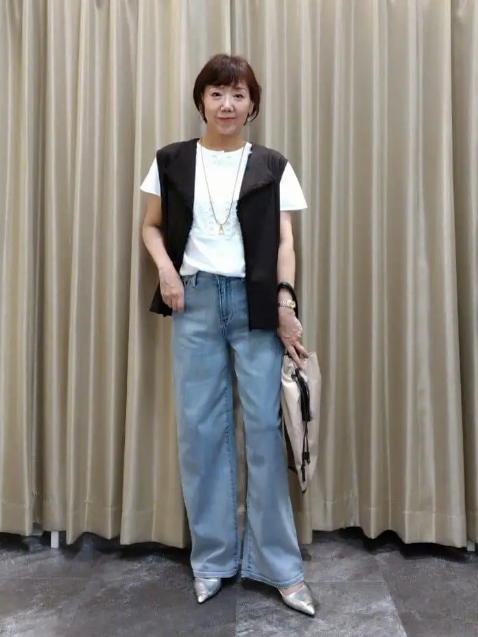 自由区 鶴田 コーディネート画像