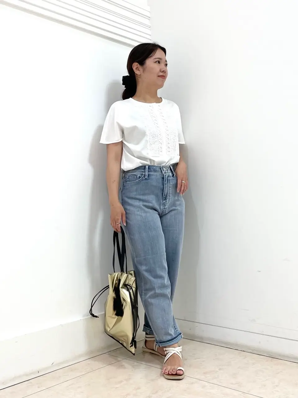 自由区 misato コーディネート画像