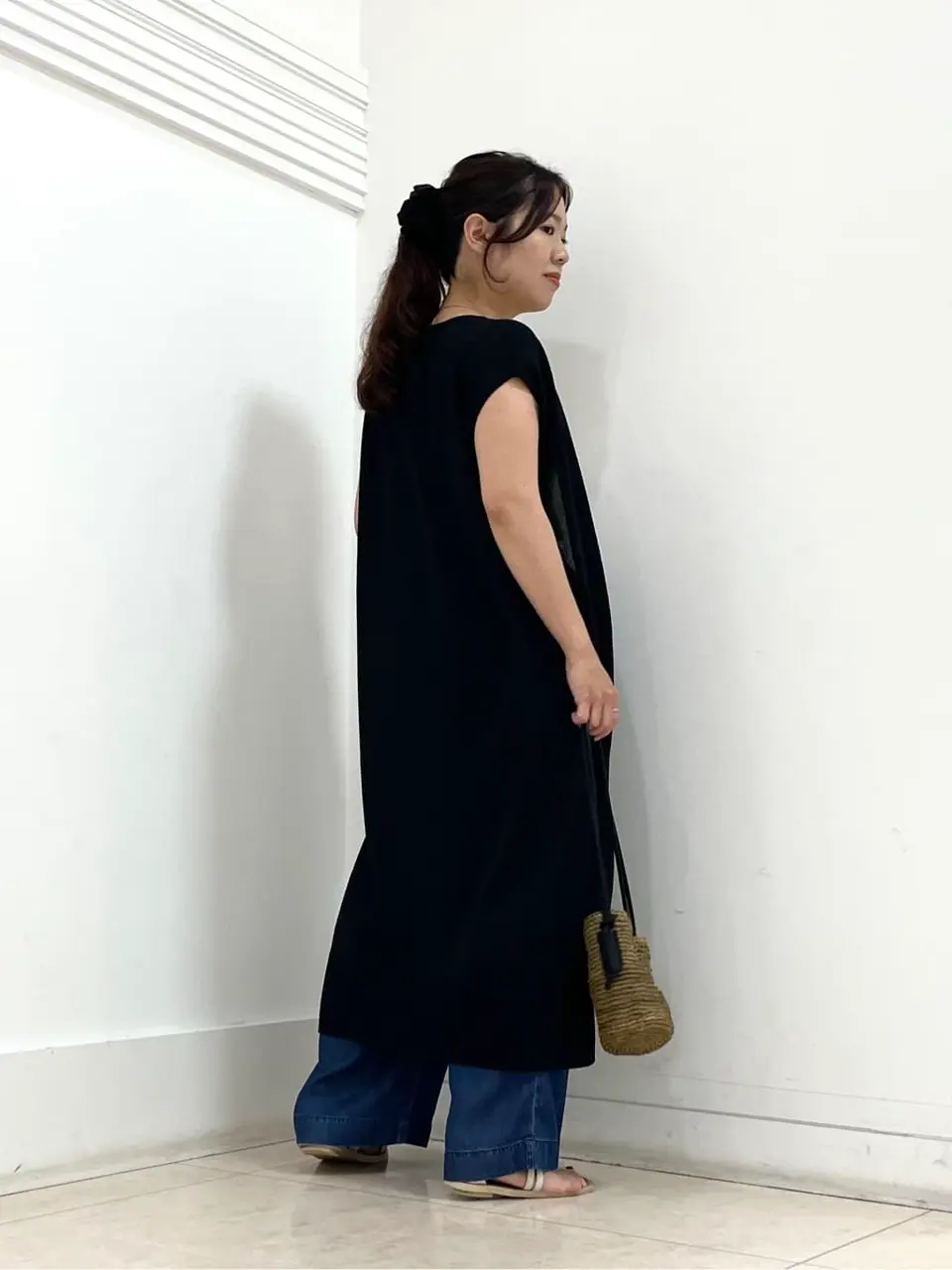 自由区 misato コーディネート画像