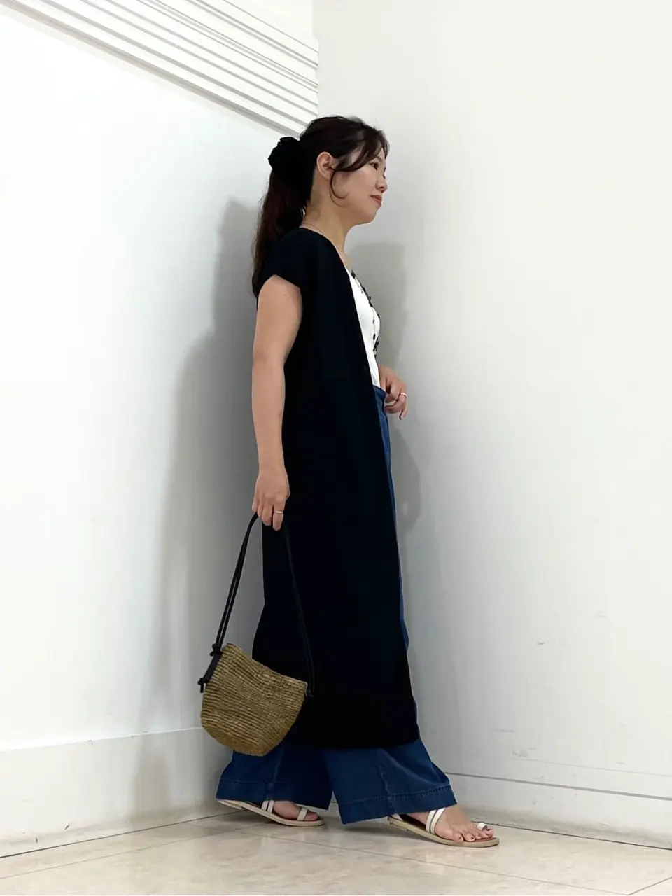 自由区 misato コーディネート画像