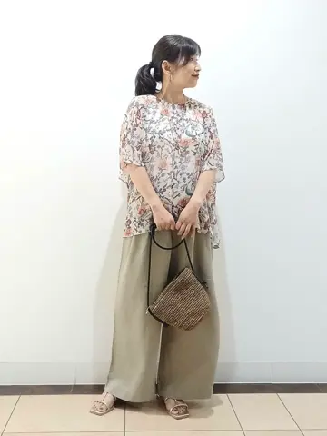 自由区 中川 コーディネート画像