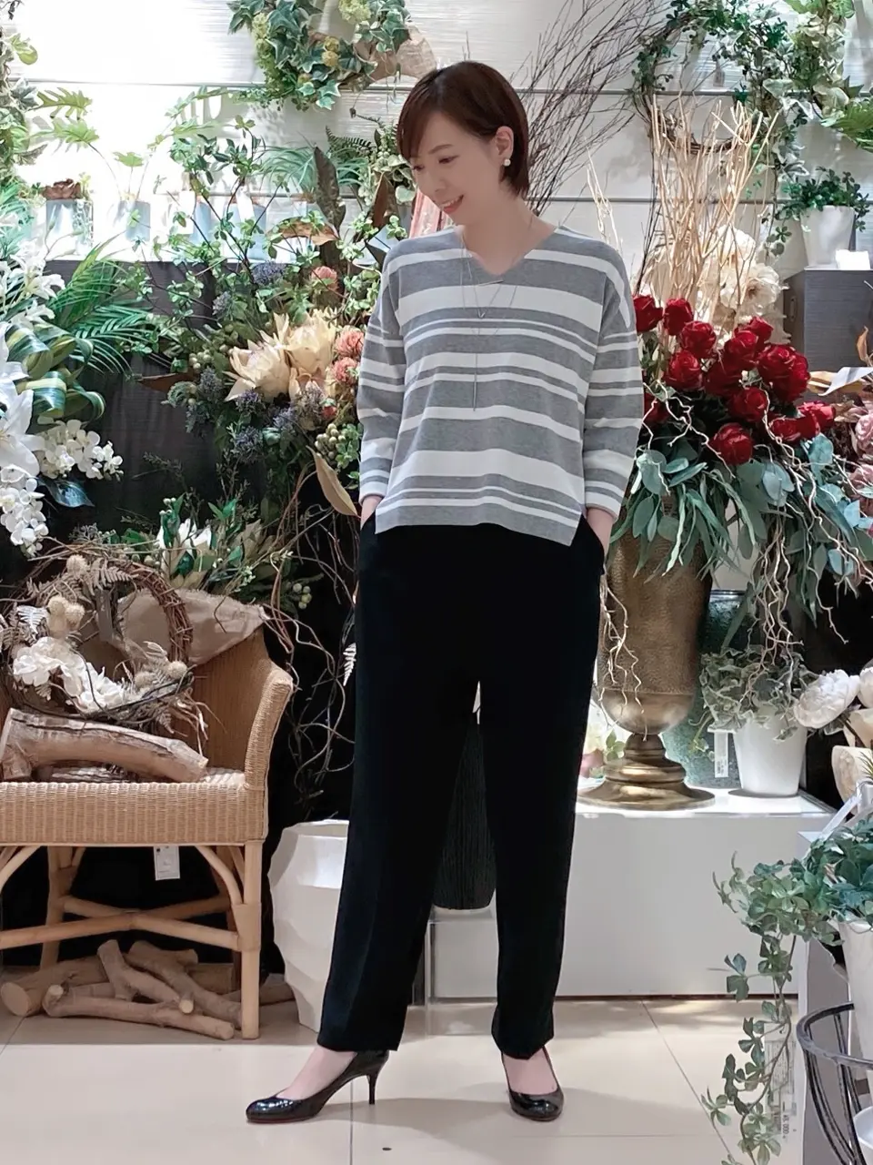  丸尾 コーディネート画像