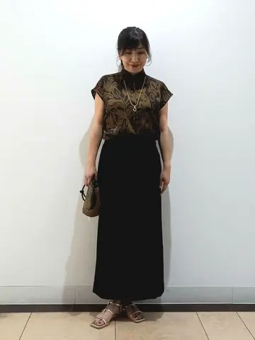 自由区 中川 コーディネート画像