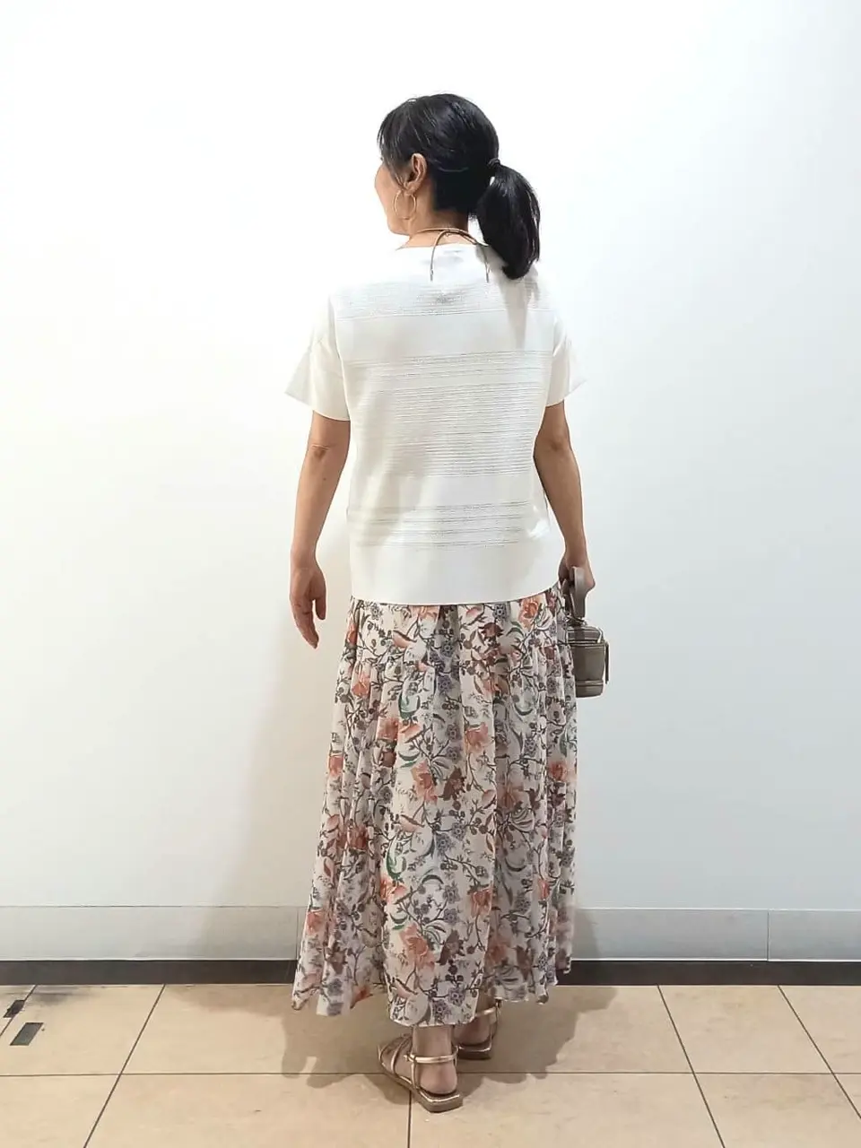 自由区 中川 コーディネート画像