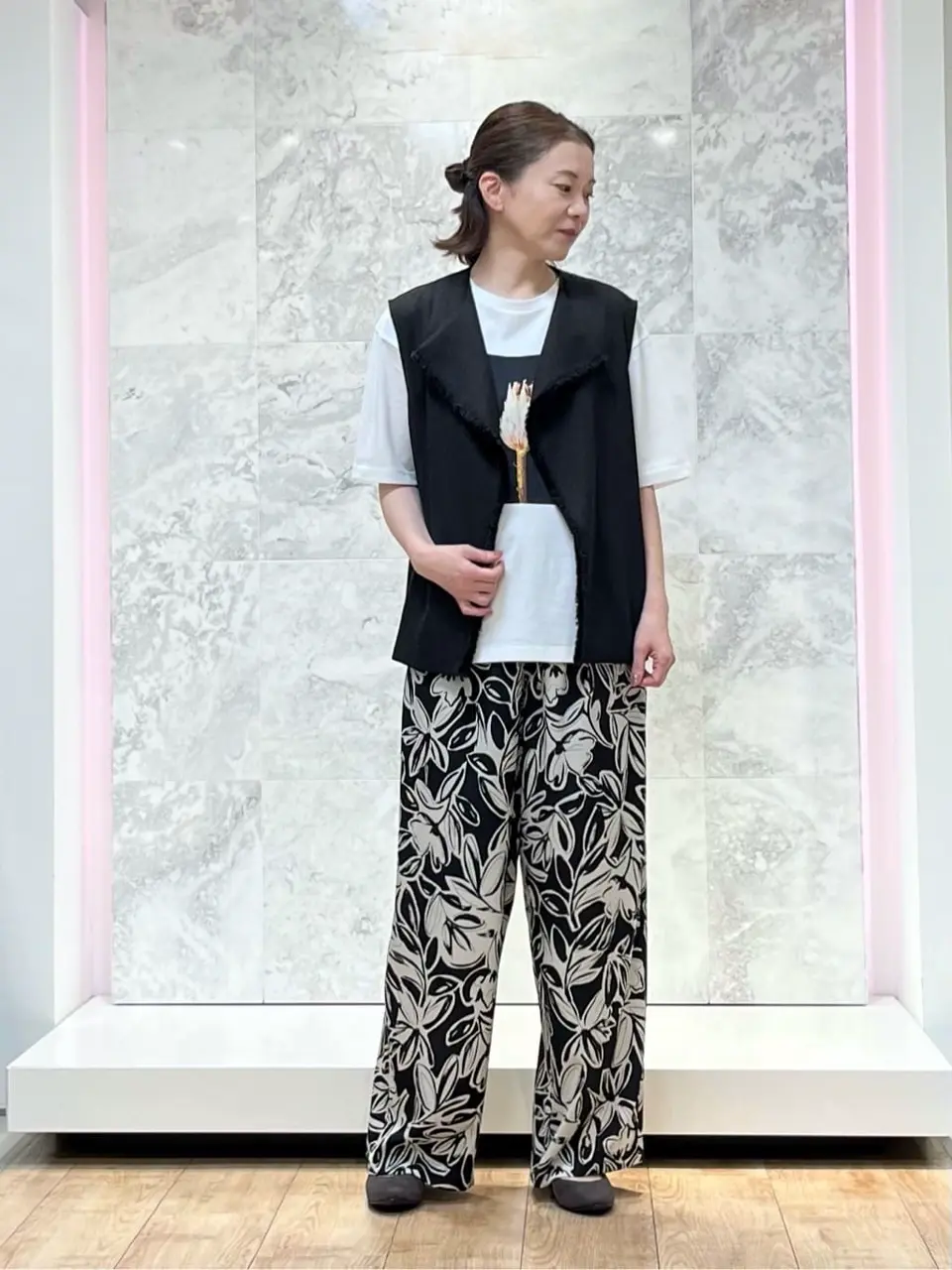 自由区 大平原 コーディネート画像