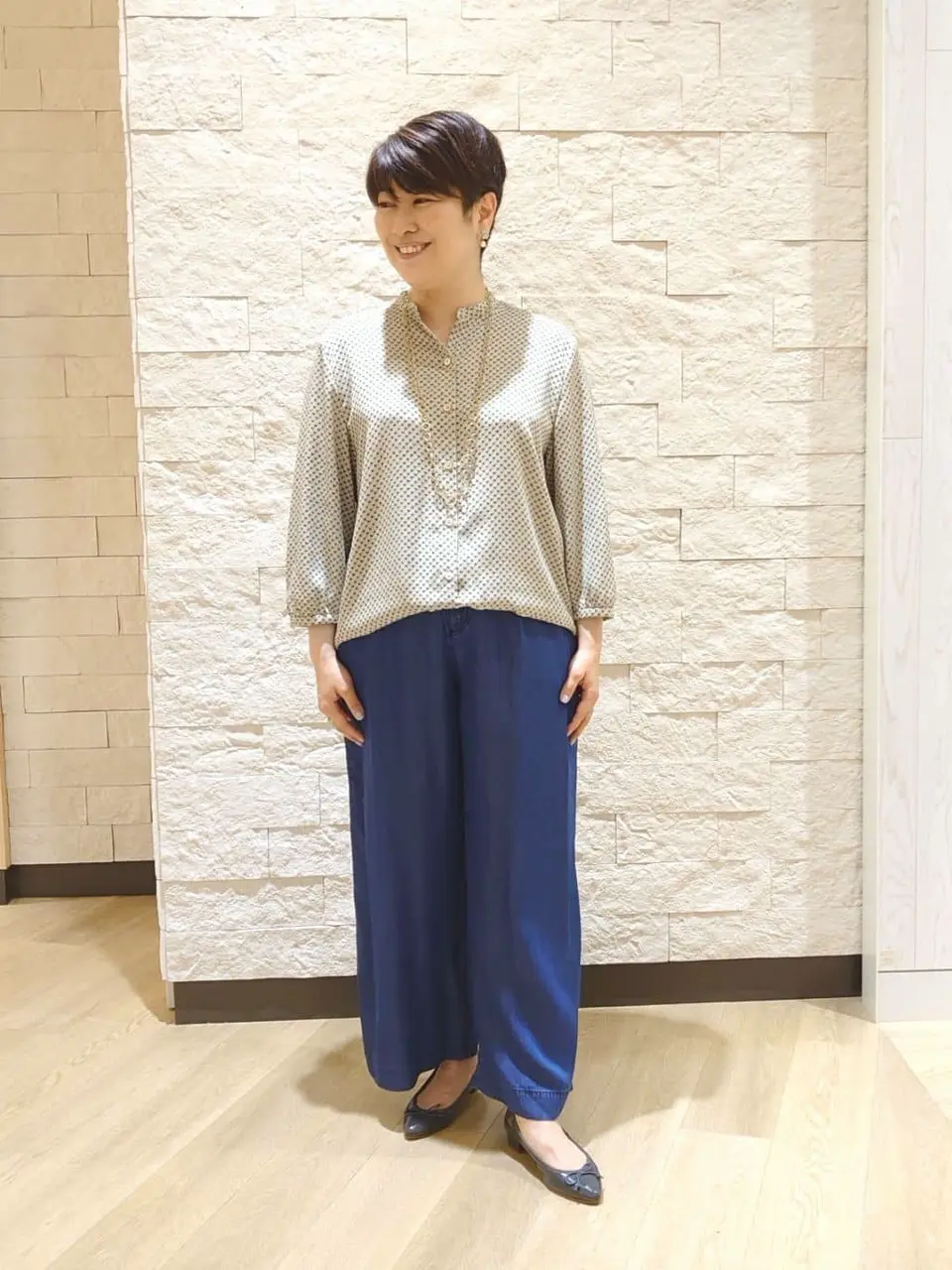 自由区 田中 コーディネート画像