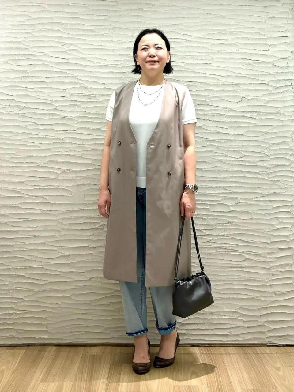 自由区 橋口 コーディネート画像