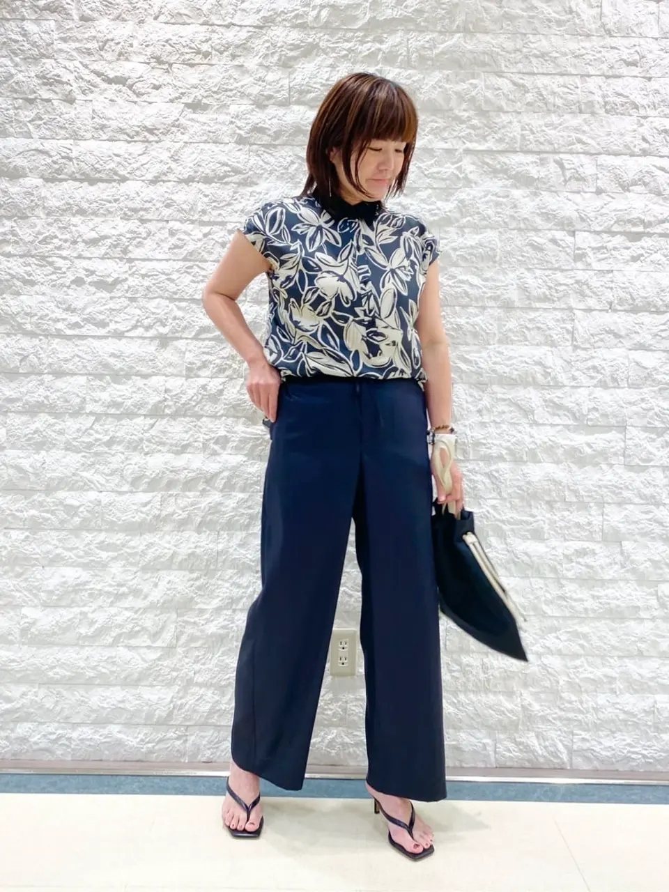 自由区 林 コーディネート画像