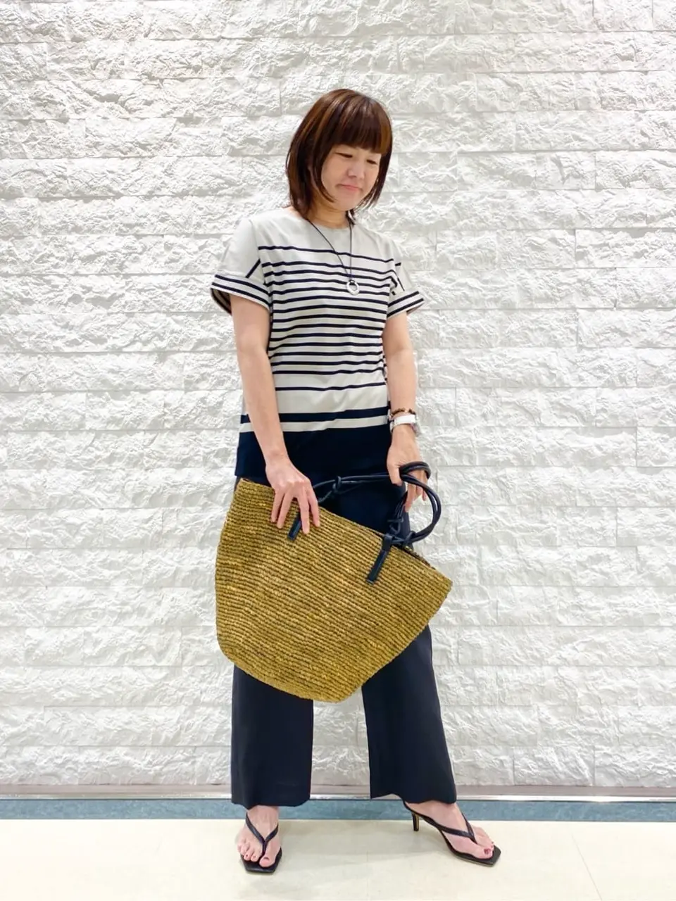 自由区 林 コーディネート画像