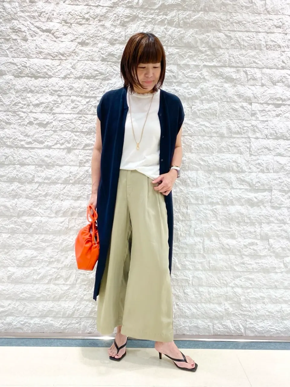 自由区 林 コーディネート画像