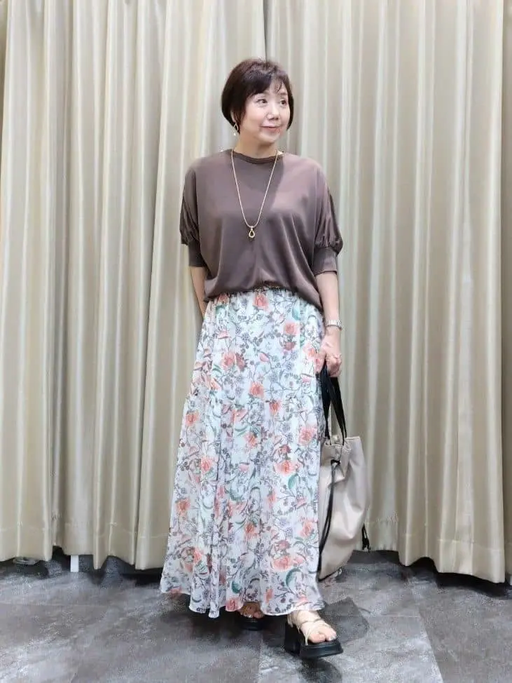 自由区 鶴田 コーディネート画像