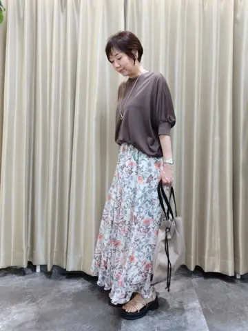 自由区 鶴田 コーディネート画像