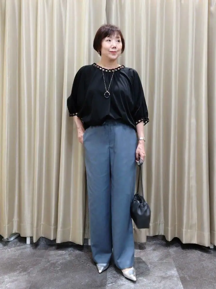 自由区 鶴田 コーディネート画像