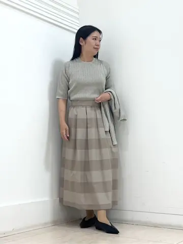 自由区 misato コーディネート画像