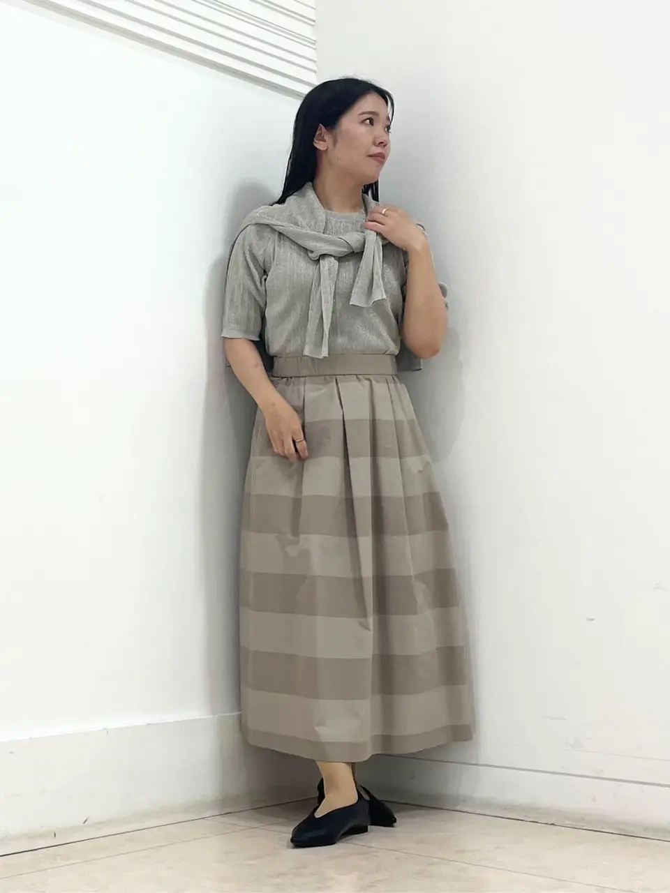 自由区 misato コーディネート画像