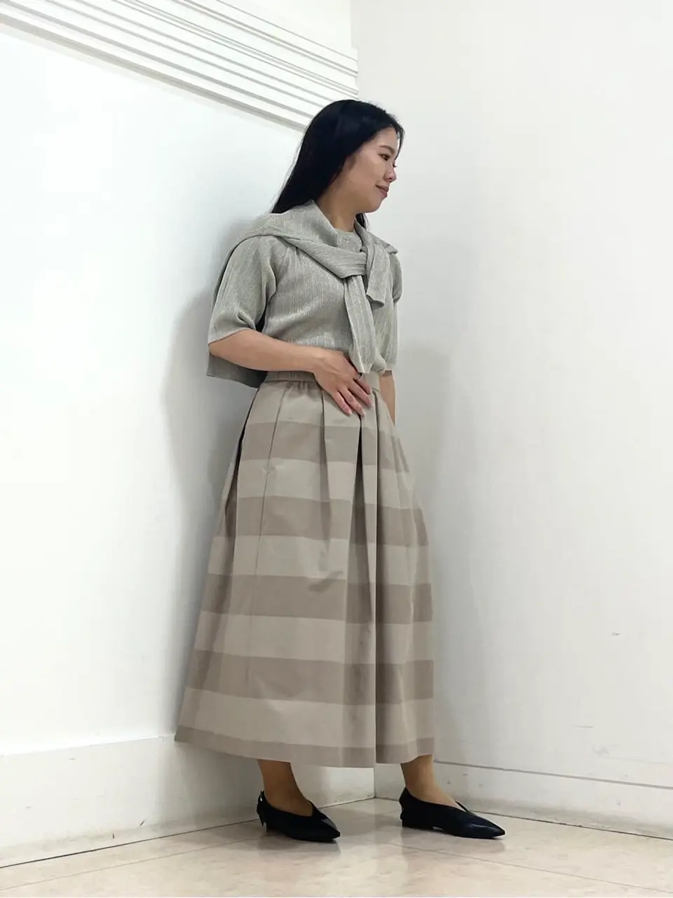 自由区 misato コーディネート画像