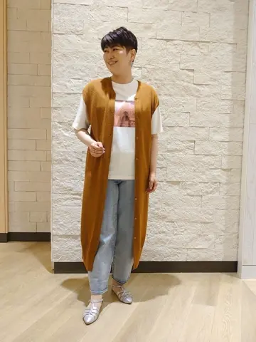 自由区 田中 コーディネート画像