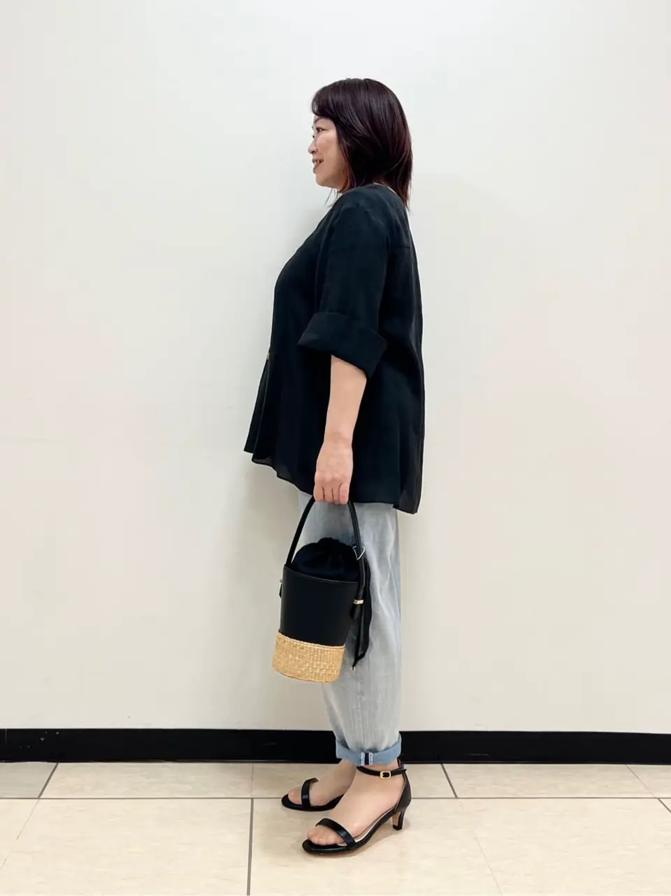 自由区 伊藤 コーディネート画像