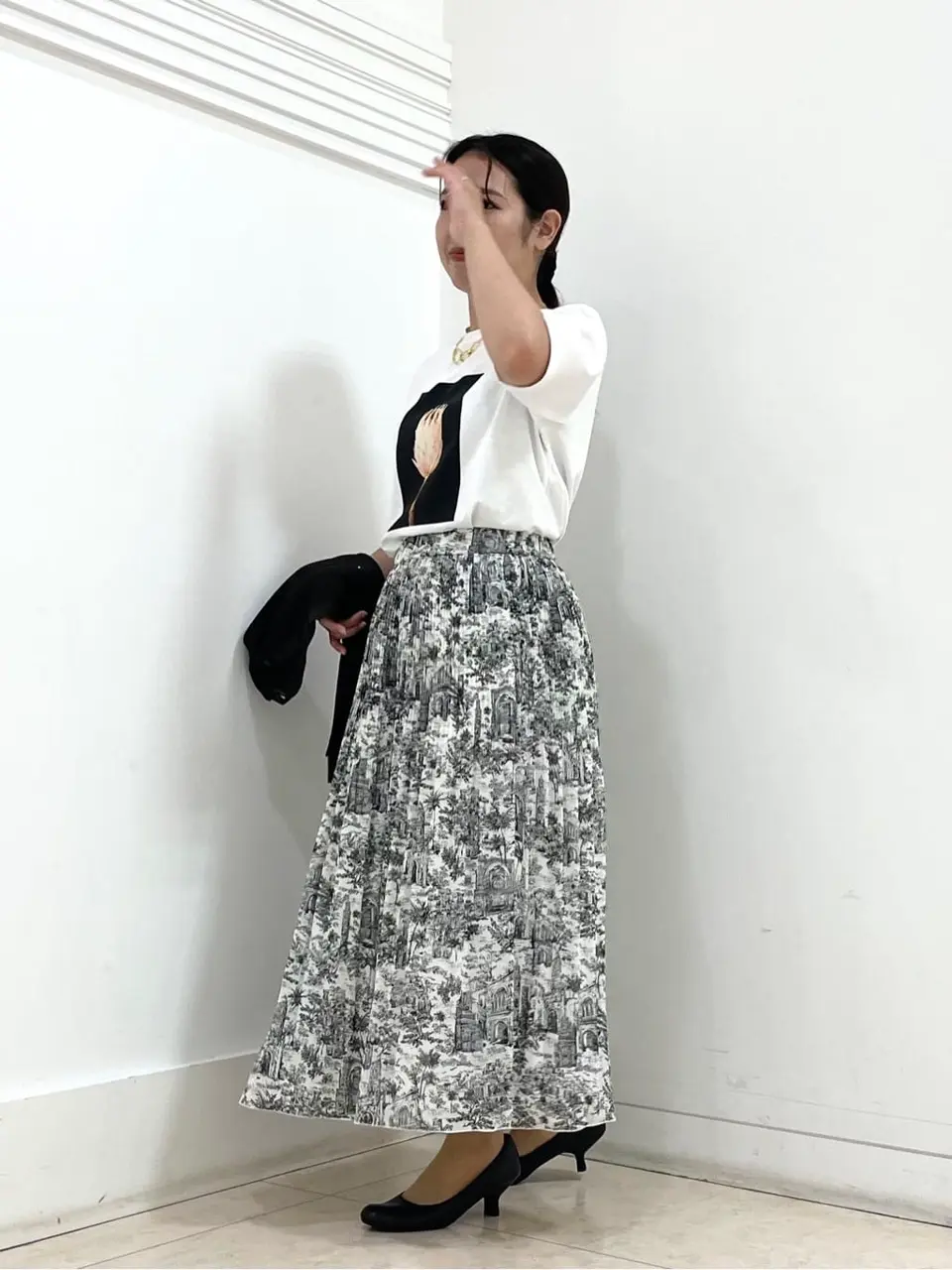 自由区 misato コーディネート画像