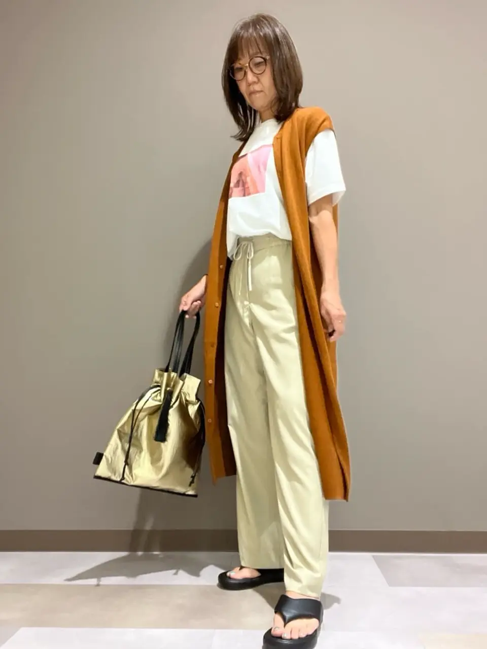 自由区 木村 コーディネート画像