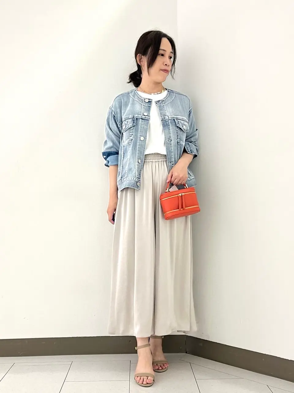 自由区 南 コーディネート画像