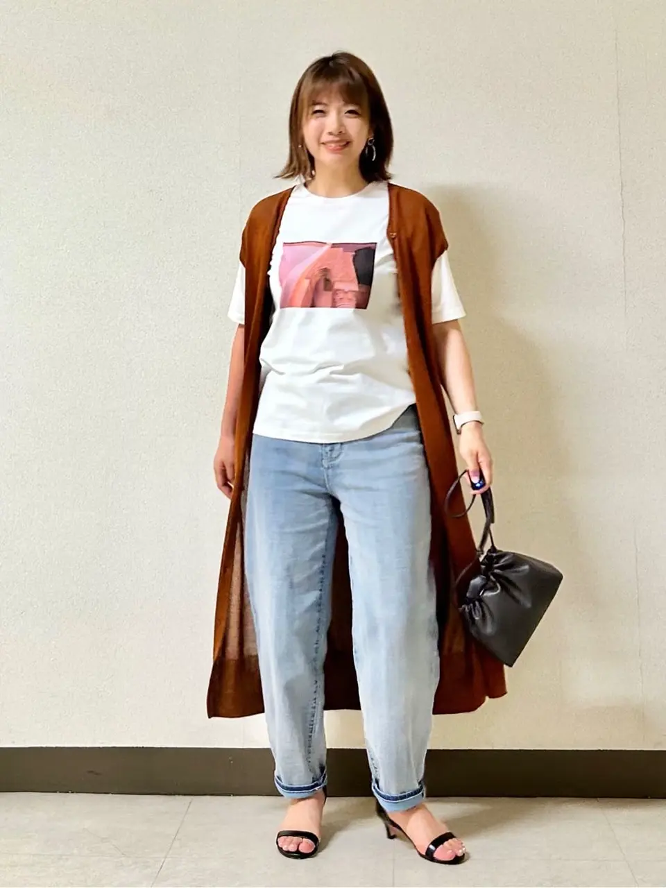 自由区 上田 コーディネート画像