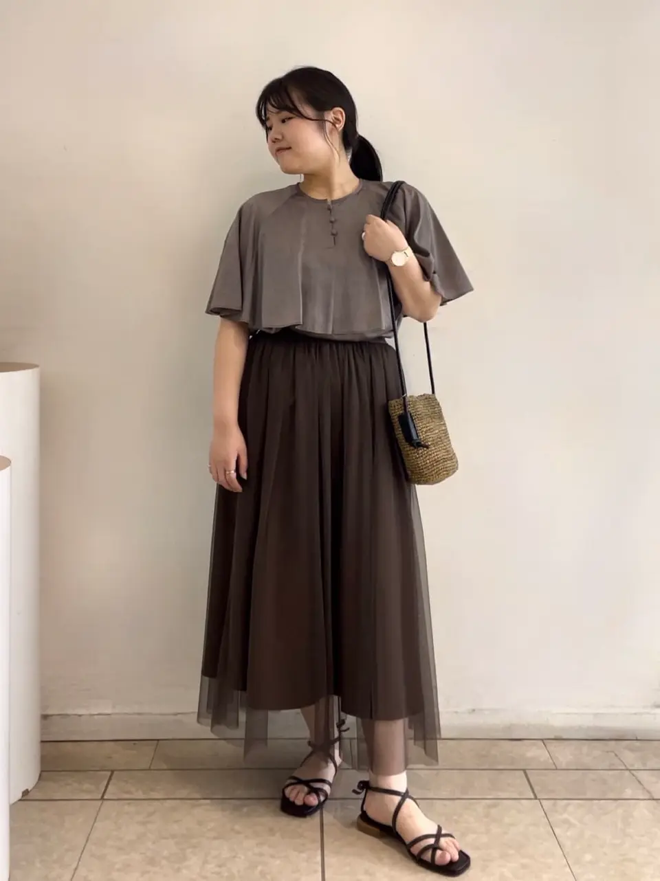 自由区 坪田 コーディネート画像