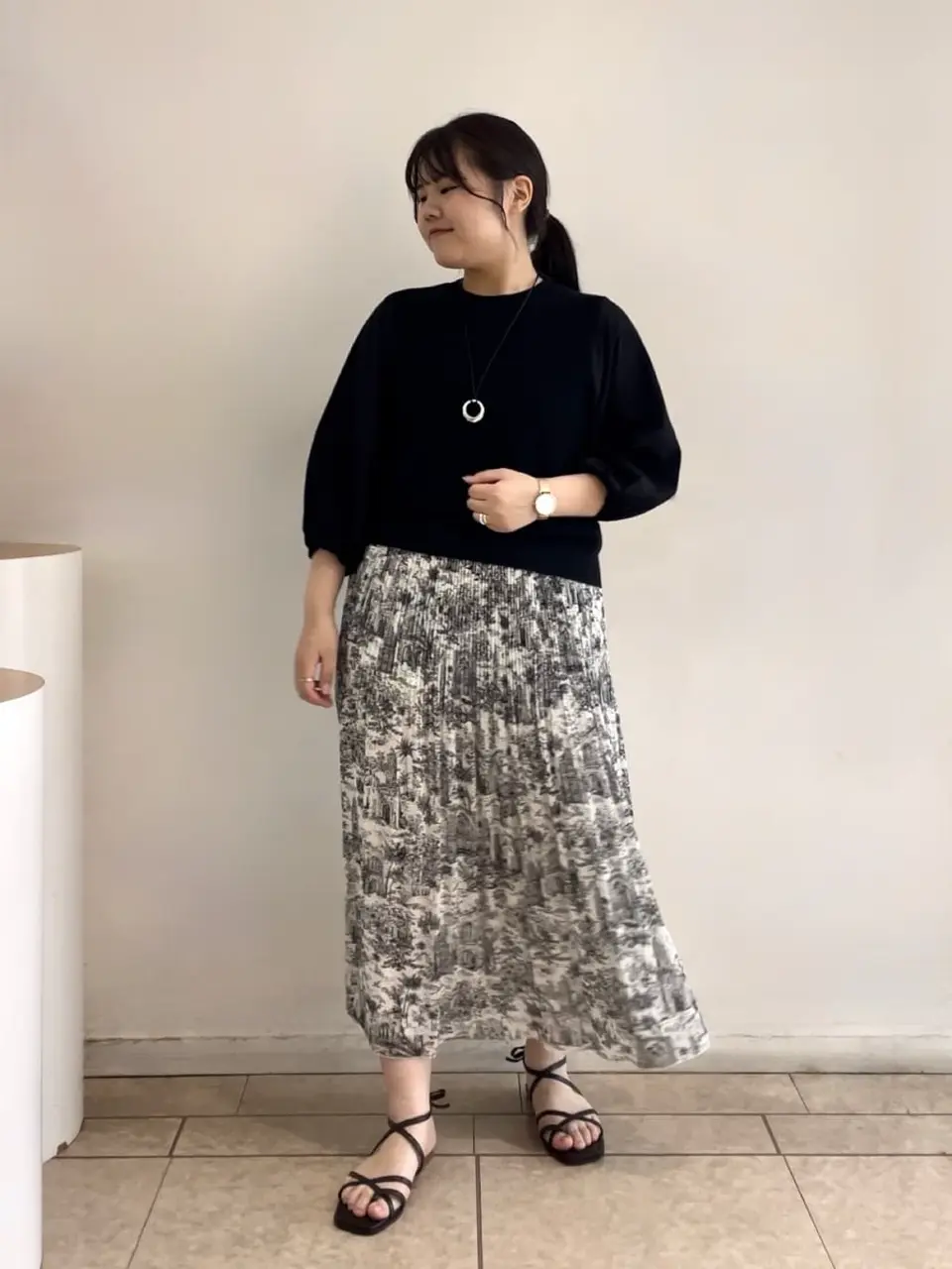 自由区 坪田 コーディネート画像