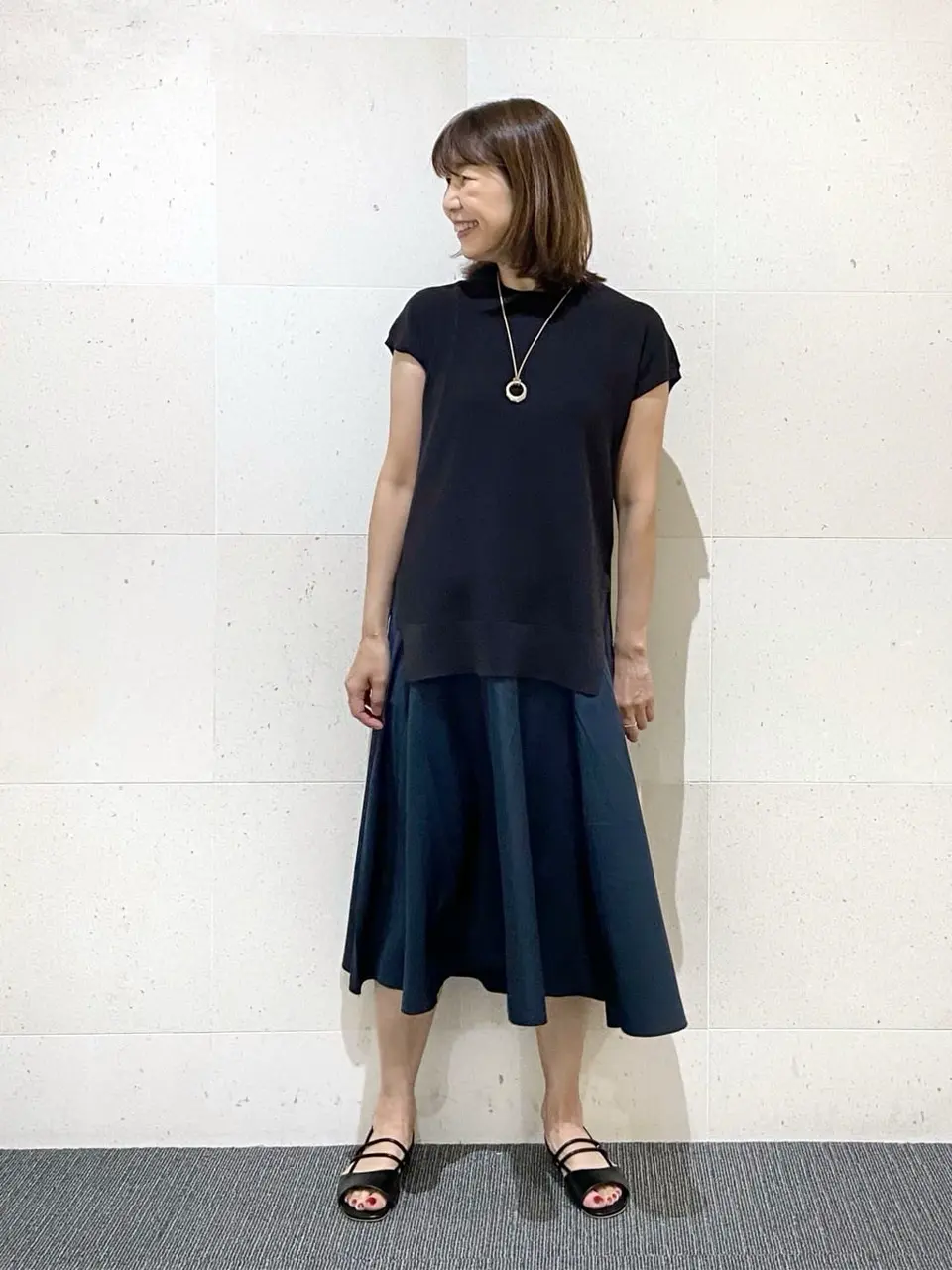 自由区 山本 コーディネート画像