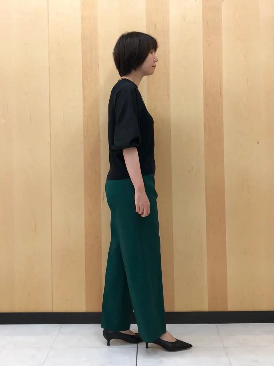 自由区 スタッフ コーディネート画像